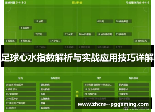 足球心水指数解析与实战应用技巧详解